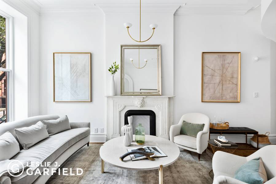 Set on a quiet, tree lined street in Brooklyn Heights, 154 Hicks Street presents a rare opportunity a mint condition, 5, 400 square foot brownstone for under 6.