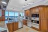 Granite with a mirror finish, reflecting views from the Gulf of Mexico