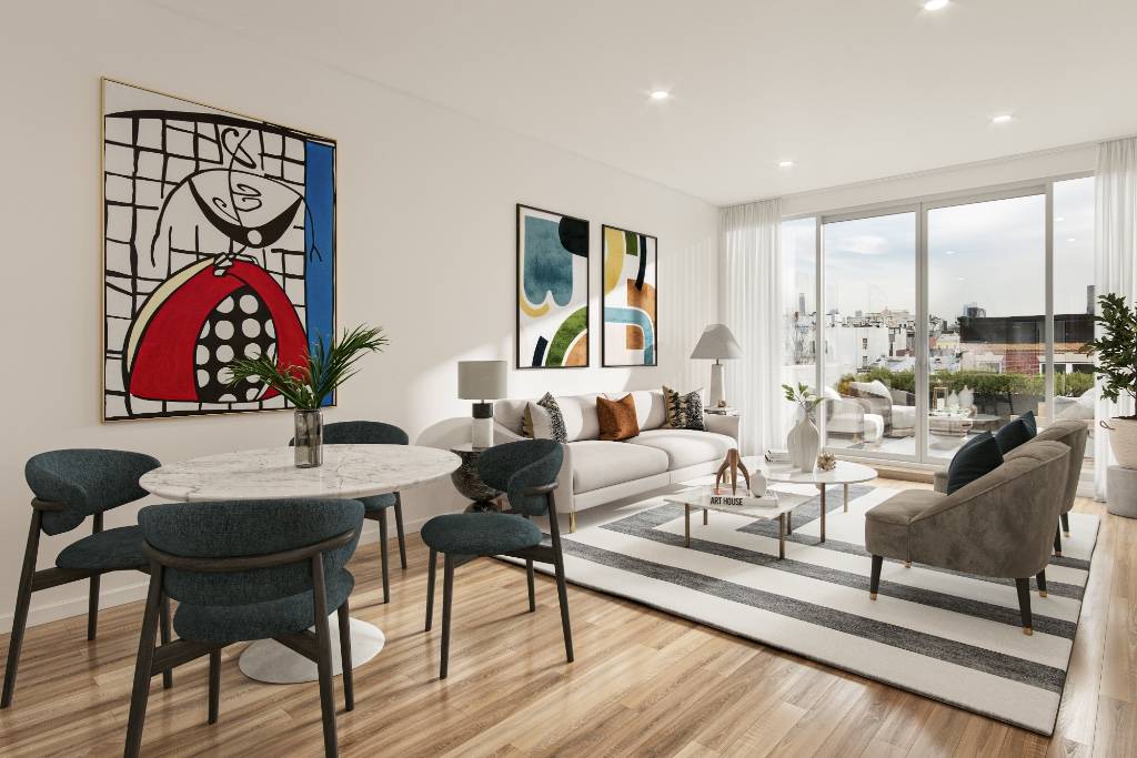 Be one of the first to visit TH01, one of only two three bedroom two bath townhouses at 276 Twentieth, Greenwoods newest boutique rental development.