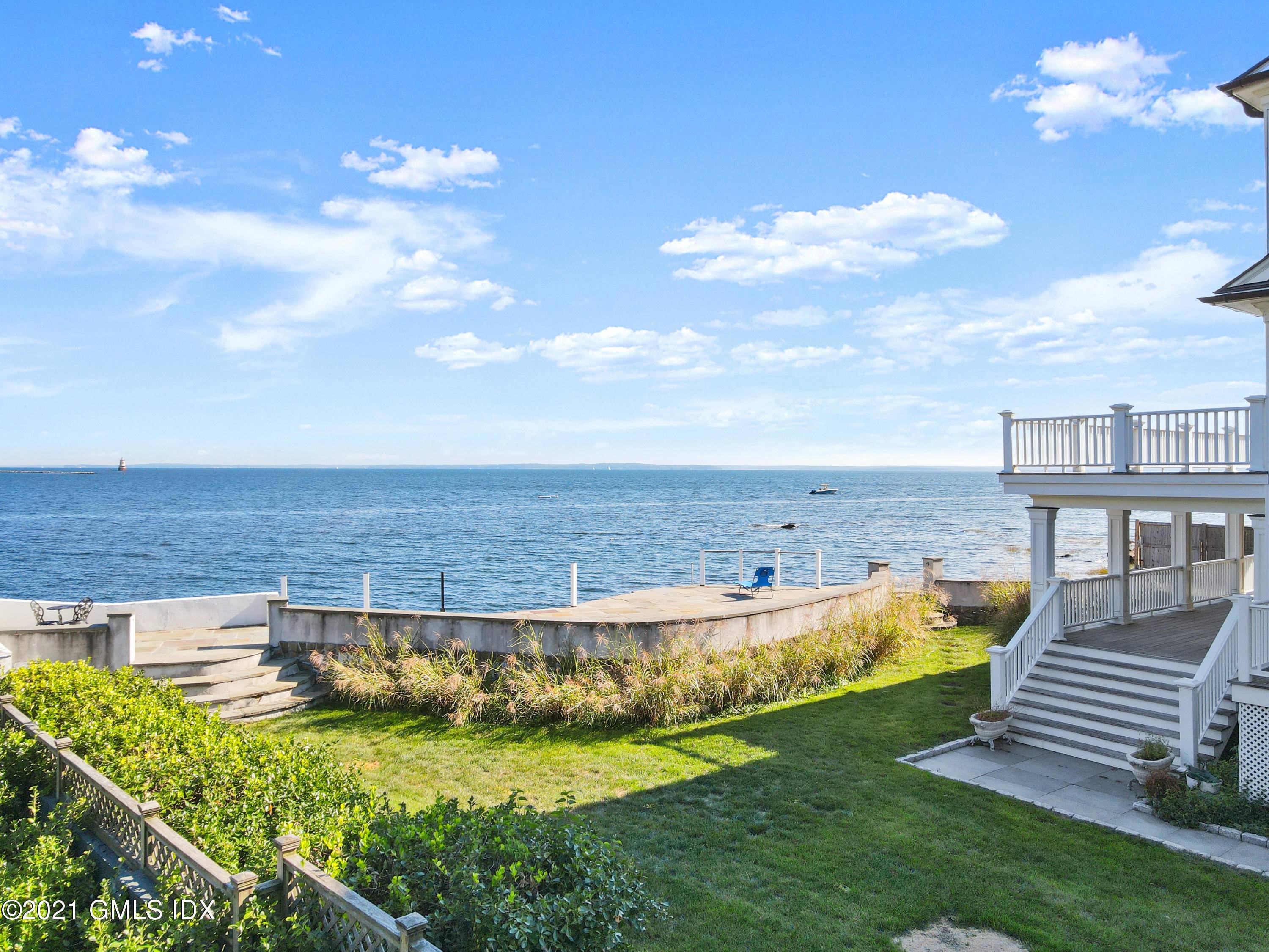 Spectacular direct waterfront with its own private beach.