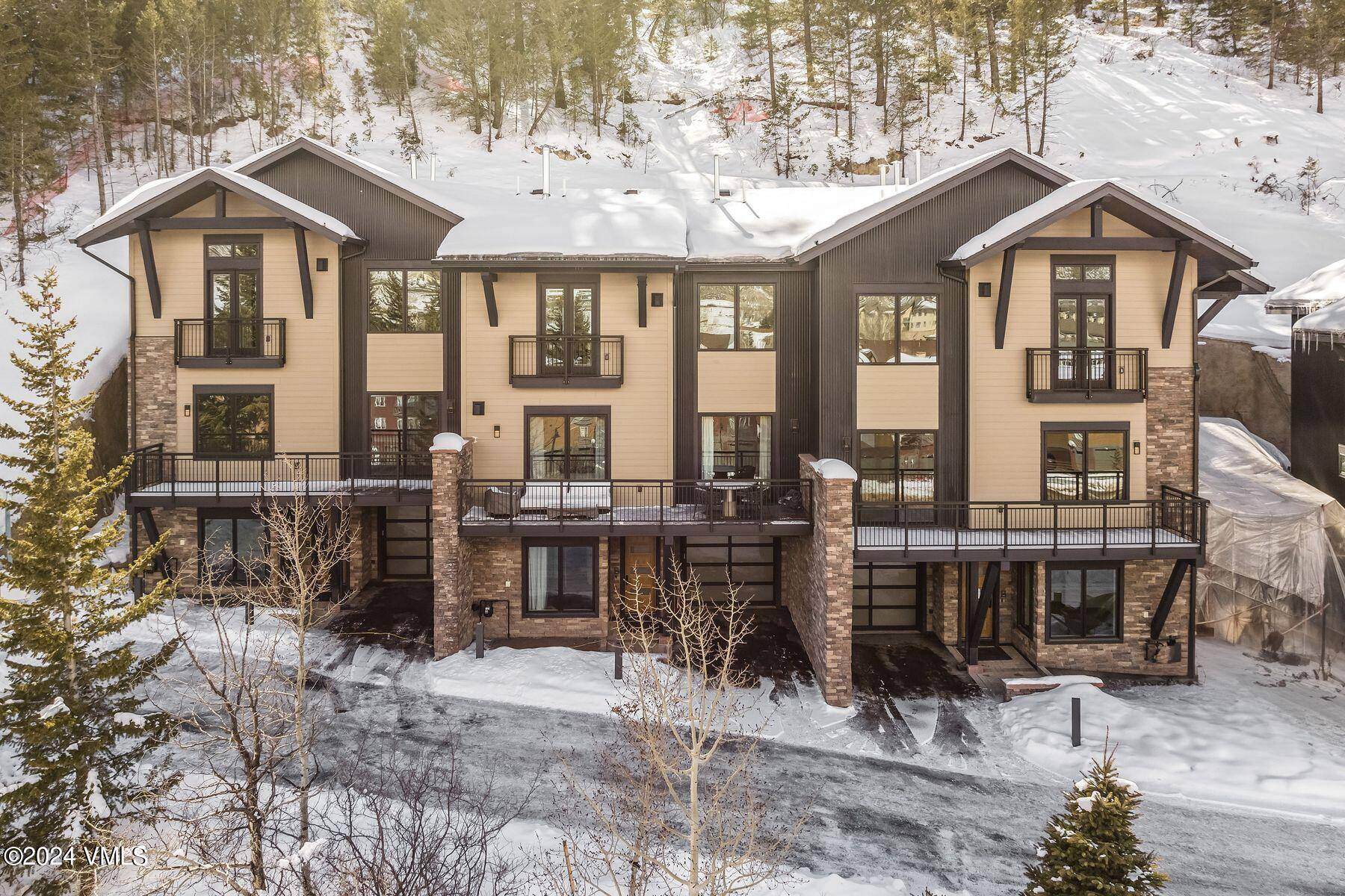 The new Echelon Townhomes are situated in a private enclave within the Vail Valley's newest community, Frontgate Avon.
