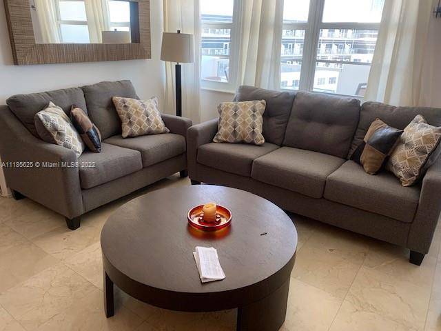 Very nice one bedroom 1bath remodeled unit with ocean view in the famous Decoplage Condominium.