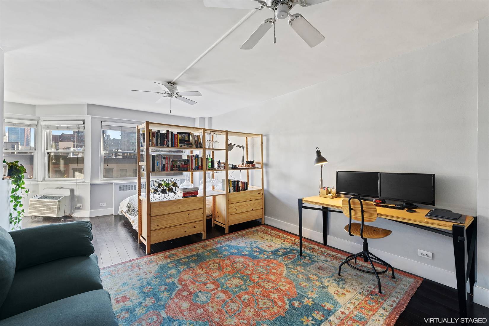 A fantastic buying opportunity, unit 6F at 166 East 35th Street is a spacious, updated and light filled alcove studio that enjoys open views from its eastern exposure.