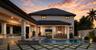 Pool and outdoor kitchen view