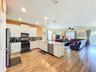 kitchen - living room