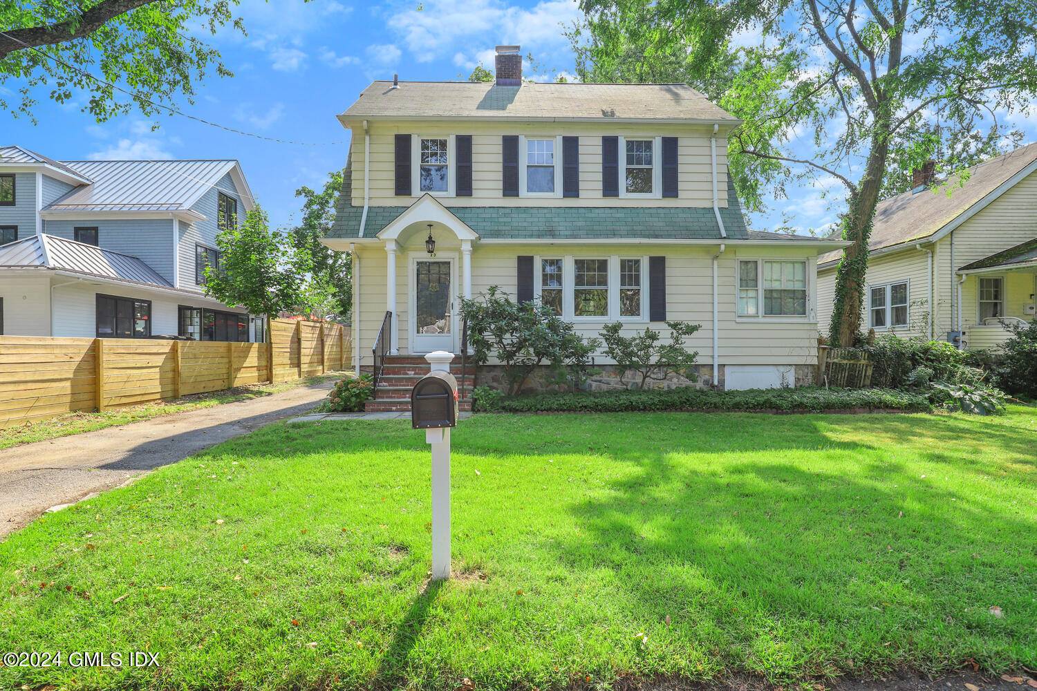 Turnkey three bedroom Colonial showcases stylish renovations on a quiet drive within close distance to schools, Cos Cob shops and just a five minutes to town and trains.