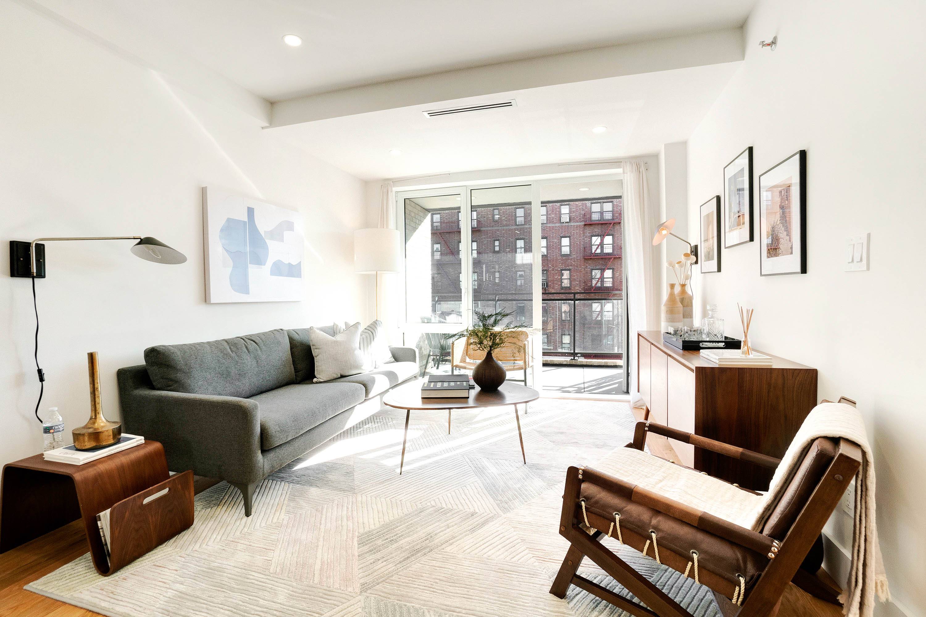 No Fee 2 Bed 1 Bath The Cambridge located at 2155 Caton Ave is a finely detailed 30 unit boutique rental building in Prospect Lefferts Garden, Brooklyn.