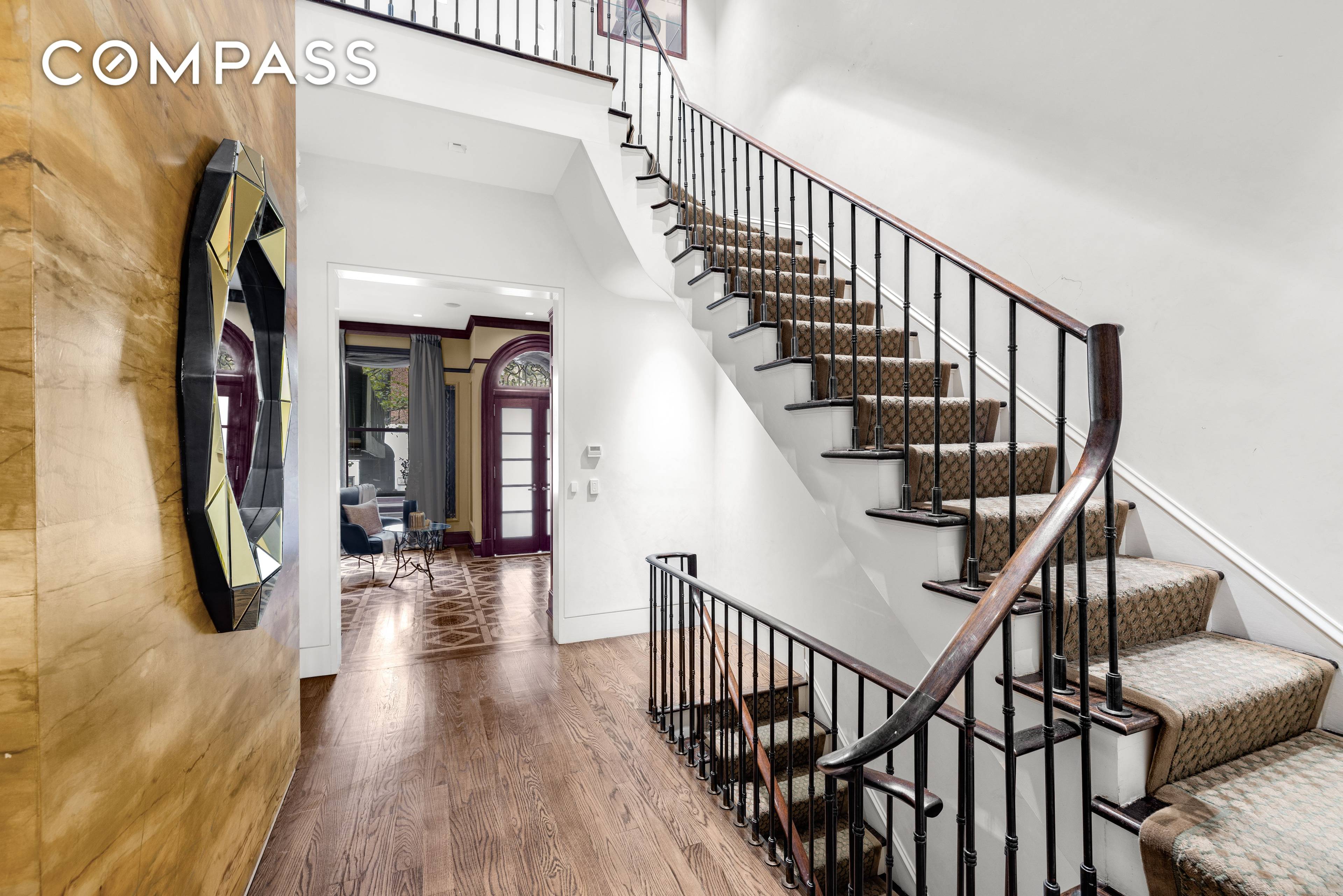 This pristine elegant five story townhouse is ideally located between Fifth and Madison Avenue on one of the finest streets in New York City Gold Coast.