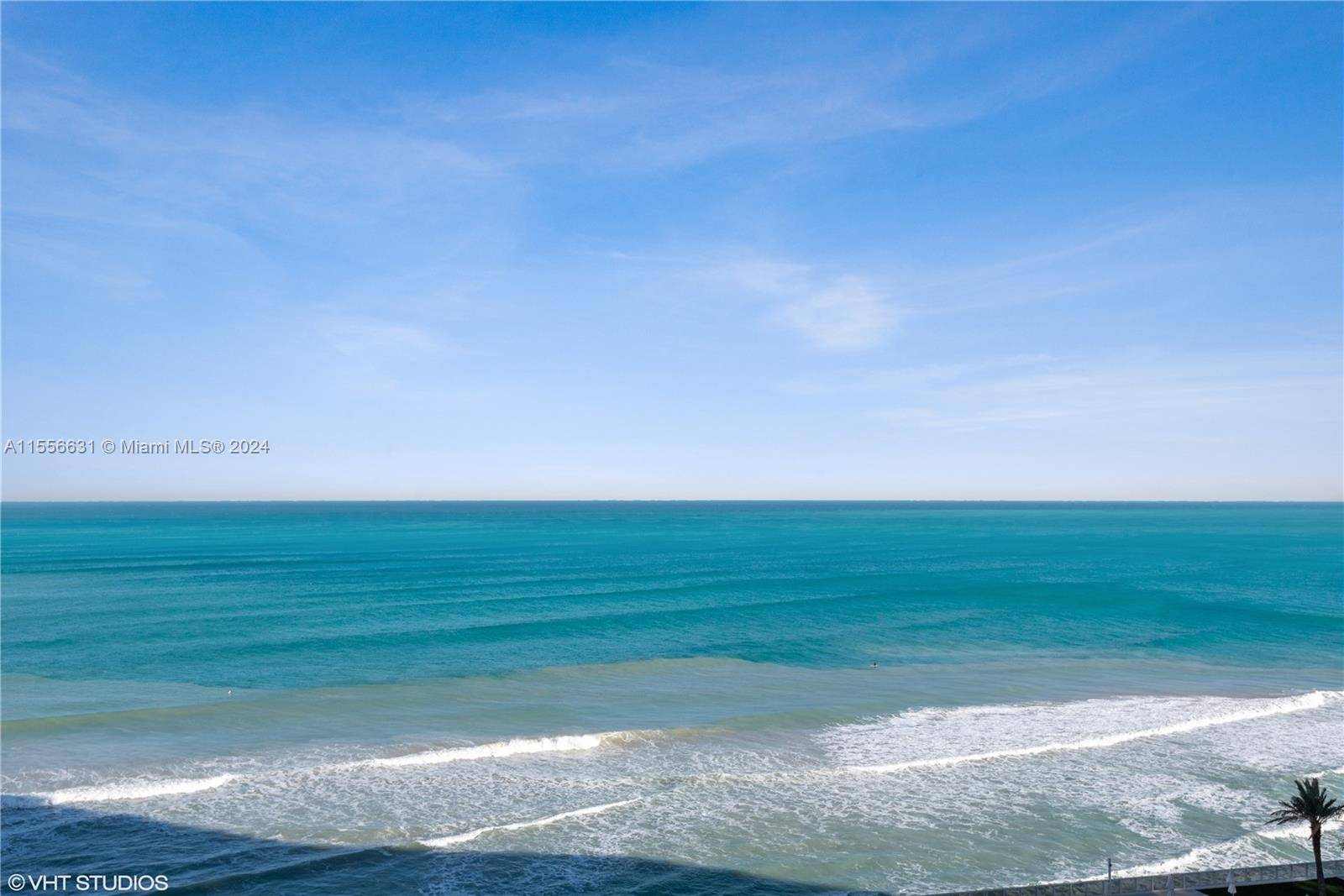 Fully furnished, large corner unit with magnificent direct ocean view in Beach Club community !