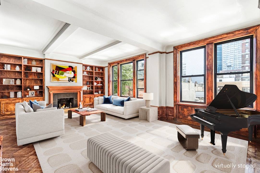 Serene Retreat in the Heart of the City Welcome to Apartment 5D 6D at 116 East 63rd Street an elegant 13 Room, Pre War Co Op Duplex in Lenox Hill.