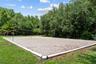 Community sand volleyball court.