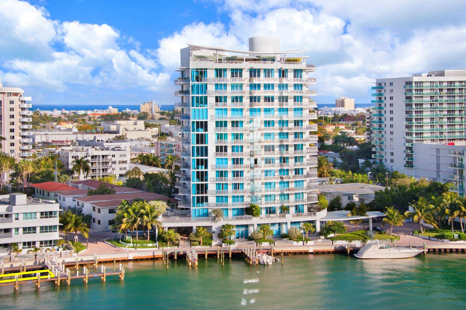 Capri South Beach unit 703 is being sold with a 37' Boat Slip.