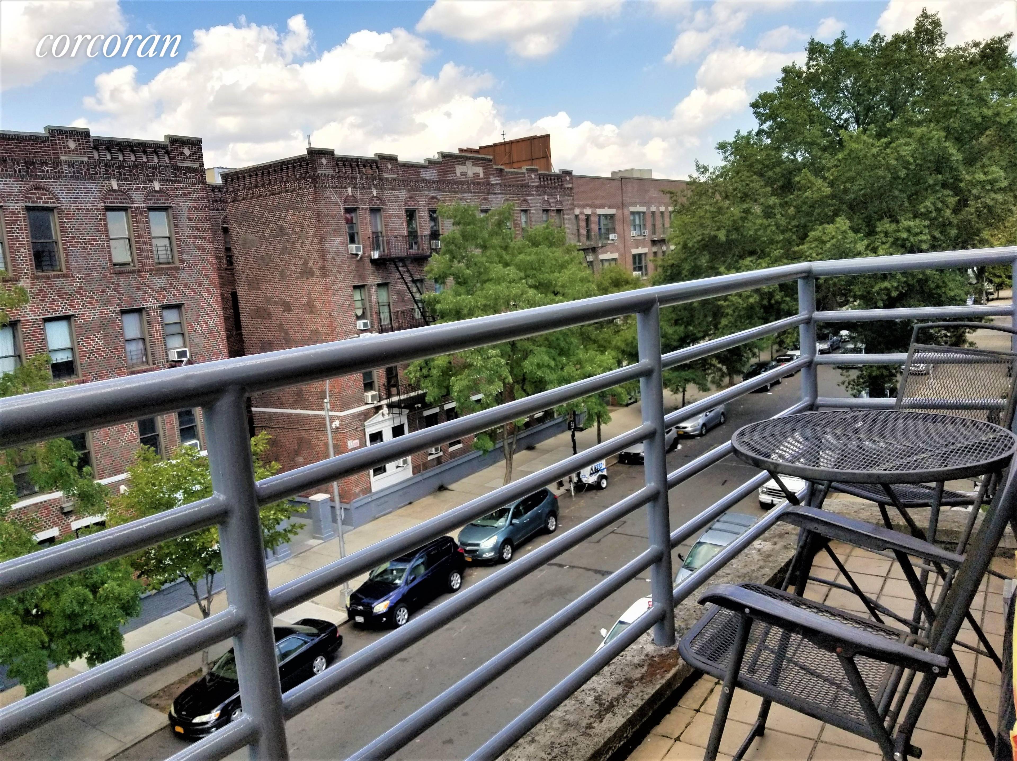Enjoy the great outdoors with this two bedroom, two bath condominium in prime Crown Heights.