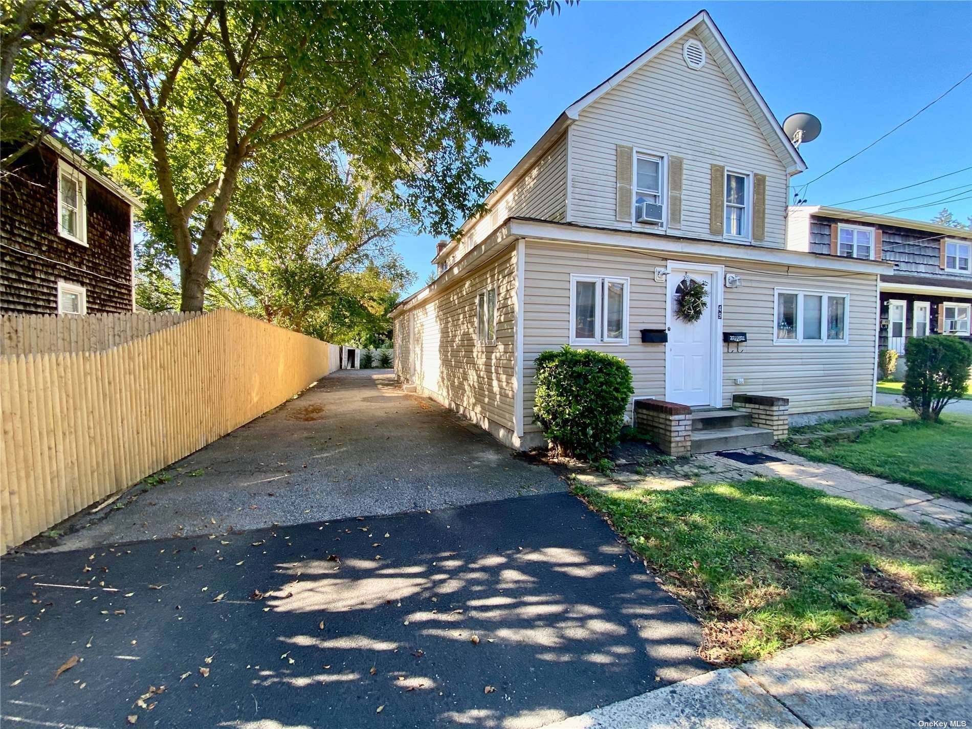 Legal 2 Family by CO in the Heart of Amityville Village ; Walking Distance to Village Shops, Restaurants, Nightlife amp ; LIRR.