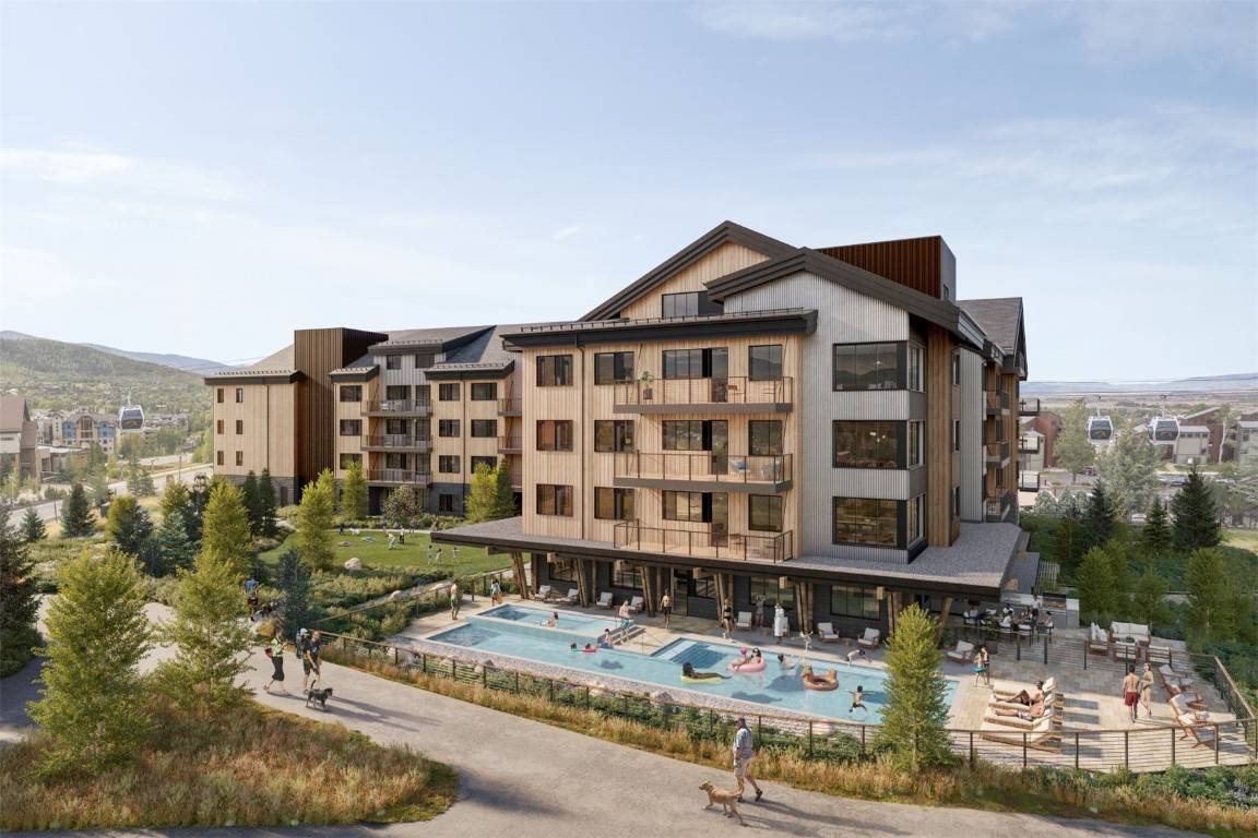The Amble is a new, all electric, residential community located steps to Steamboat Resort s front door, with shopping, dining, and alpine trails nearby.
