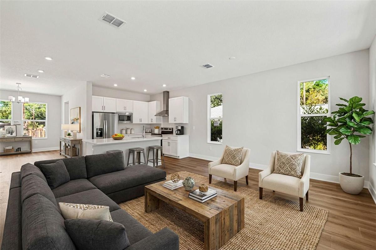 Virtual Staged Living Room