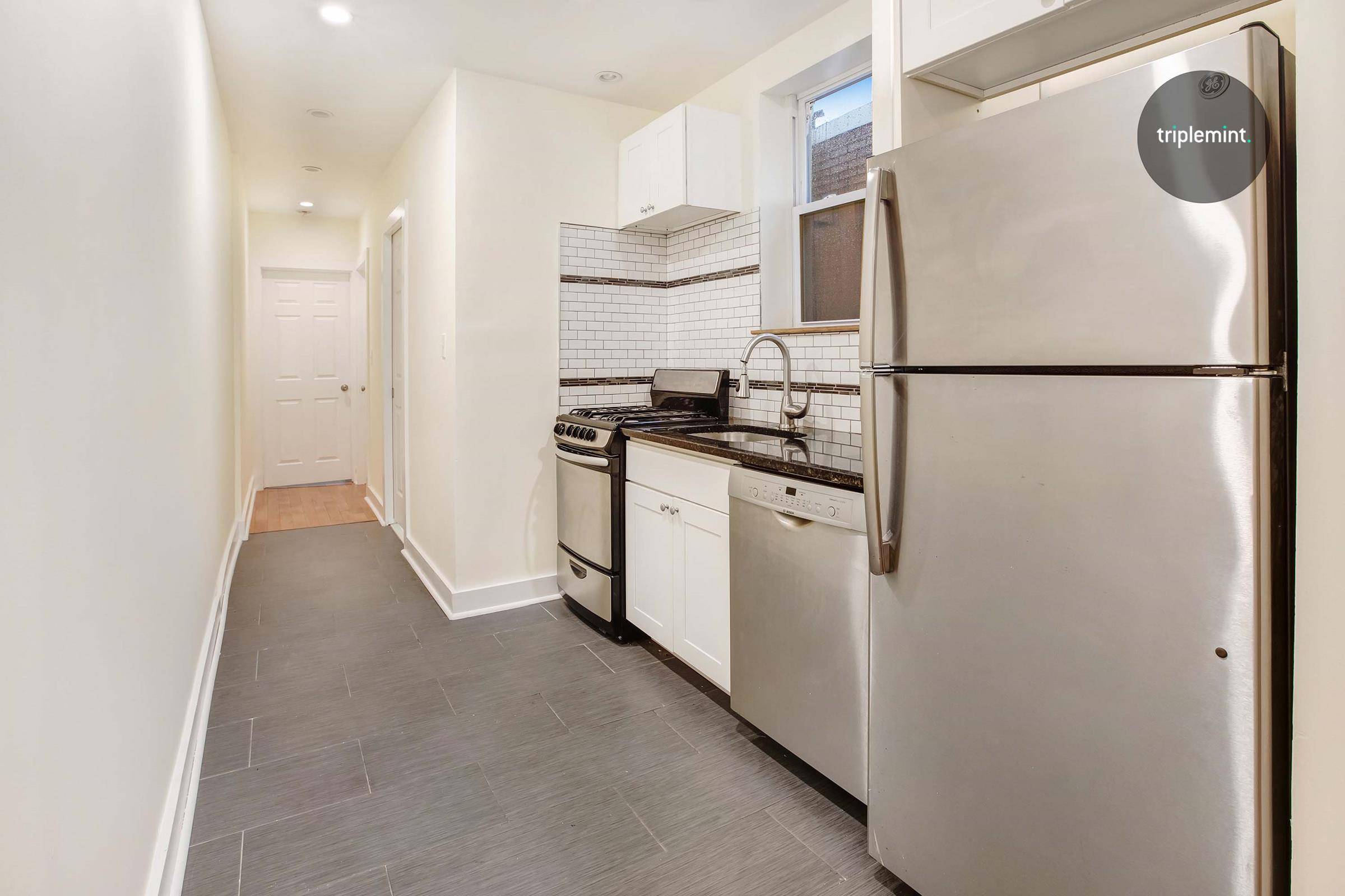 This three bedroom, one bathroom apartment offers the most asked for features by NYC renters !