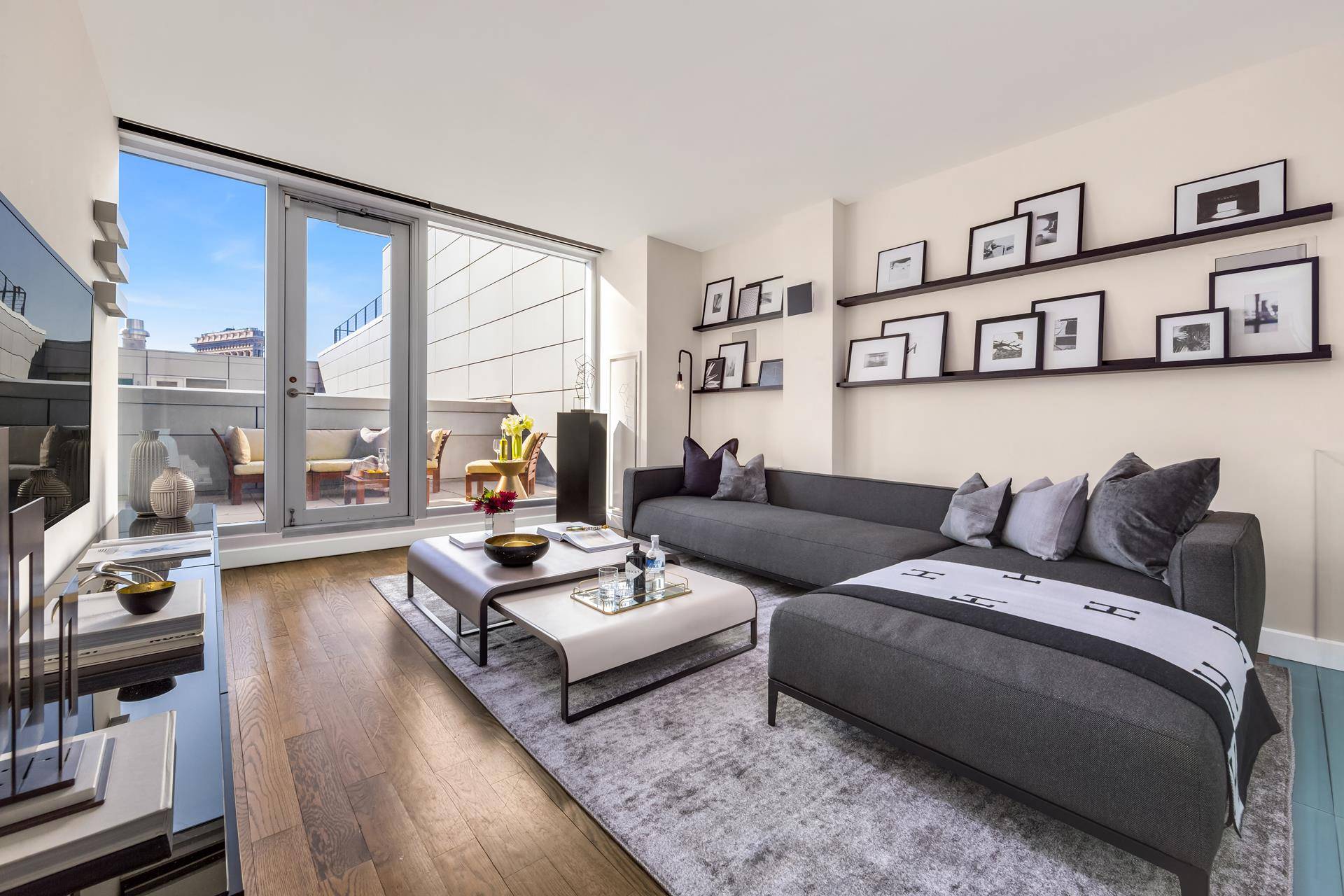 Upon entering this quintessential three bedroom, three bathroom Duplex Penthouse, you are swept away by the soaring 11ft ceilings and oversized south facing windows, inviting plenty of light throughout the ...