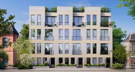 A brand new duplex condo with a lush backyard in the heart of Bushwick, this modern 2 bedroom, 1.