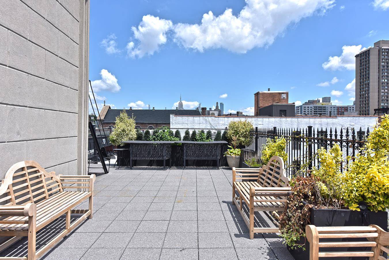 Fabulous one of a kind penthouse on Prince Street with killer unobstructed outdoor space.