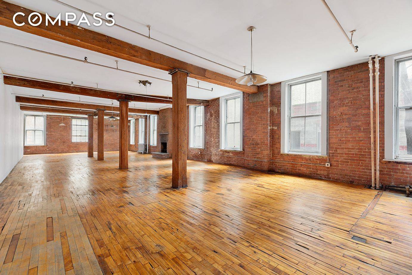 Bring your architect and transform nearly 2, 000 square feet of raw loft space into your 'dream home'.