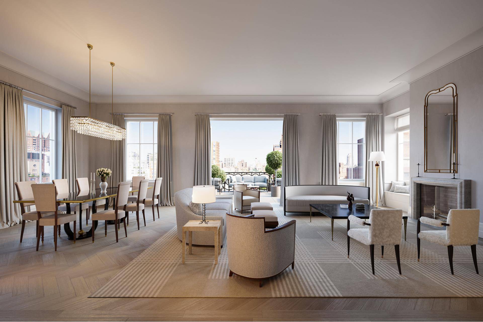 Private appointments now availableImmediate occupancyUnveiling Beckford House Penthouse 17, an elegant full floor 3, 394 square foot four bedroom, four and a half bathroom residence, with three private terraces.