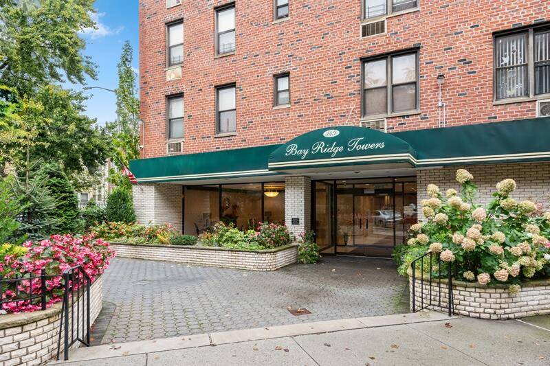 149 Marine is instantly recognizable, The the Bay Ridge Co Op with the beautiful lobby, a large wall of glass looking out onto Marine, just off of 96th Street one ...
