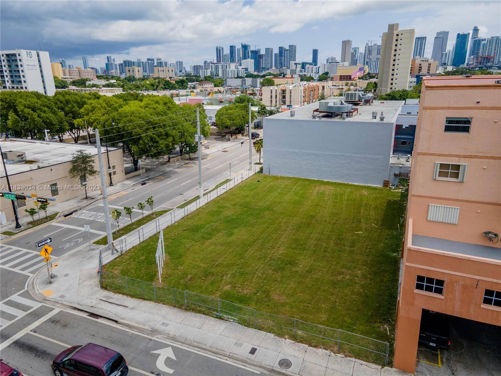 Presenting an outstanding investment opportunity at 101 SW 12 Ave, Miami, FL a prime 13, 950 sq ft corner land zoned T6 12.