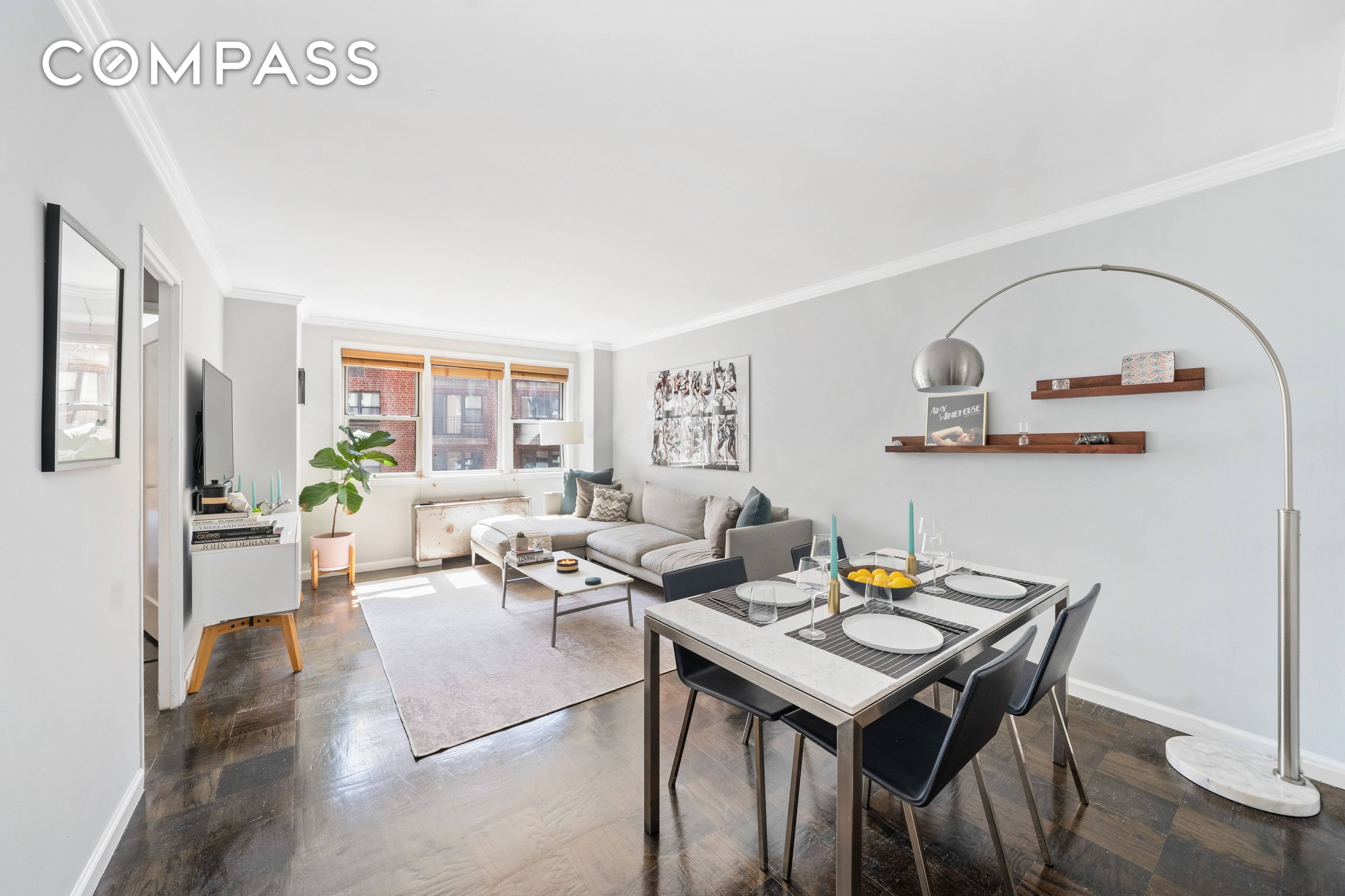 NEW PRICE 77 E. 12th St. Unit 10 G is a stylish amp ; chic residence located in a highly sought after, full service Cooperative in Central Greenwich Village.