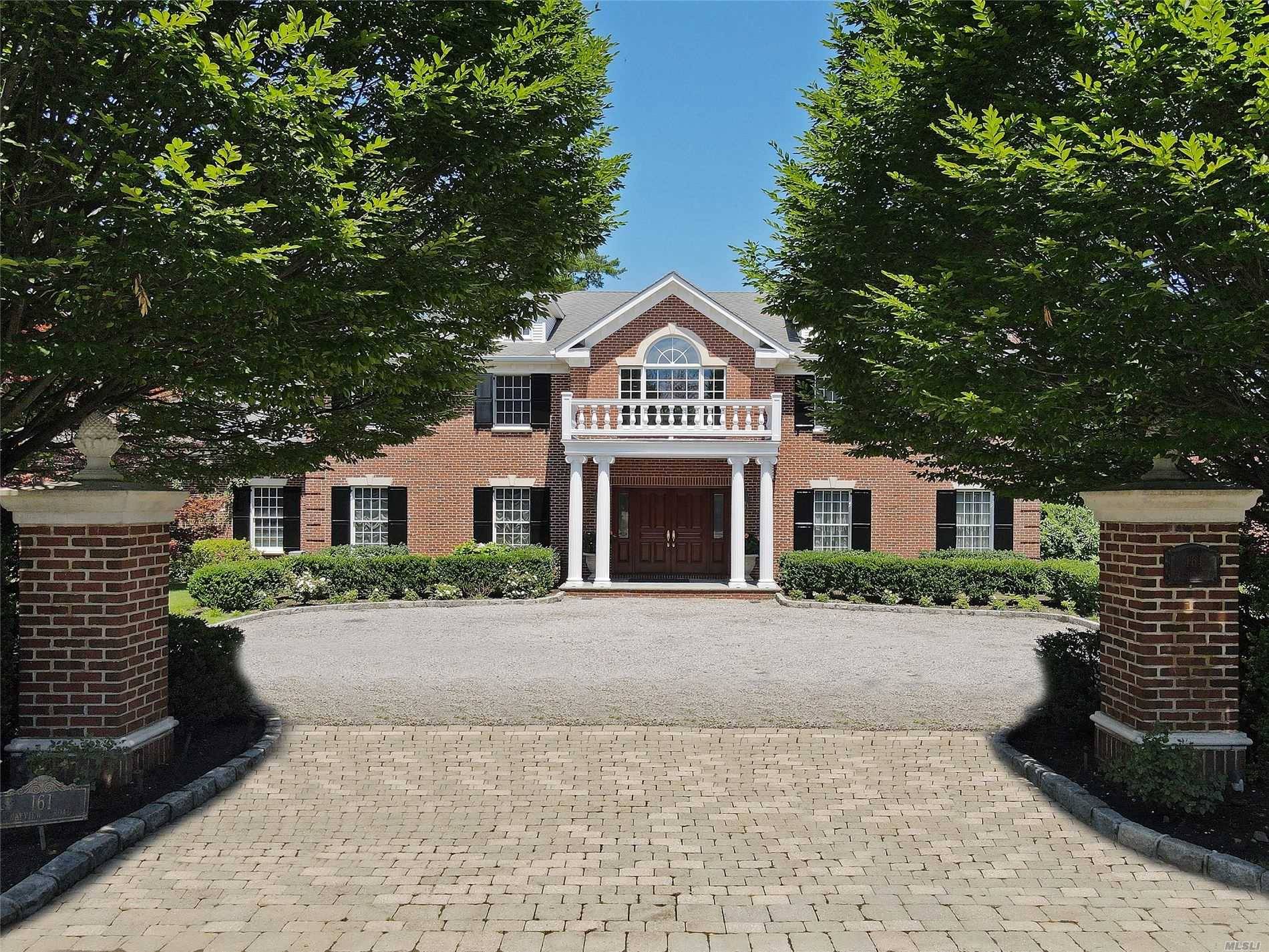 Stunning best describes this stately 5 bedrm, custom built CH Colonial set on.