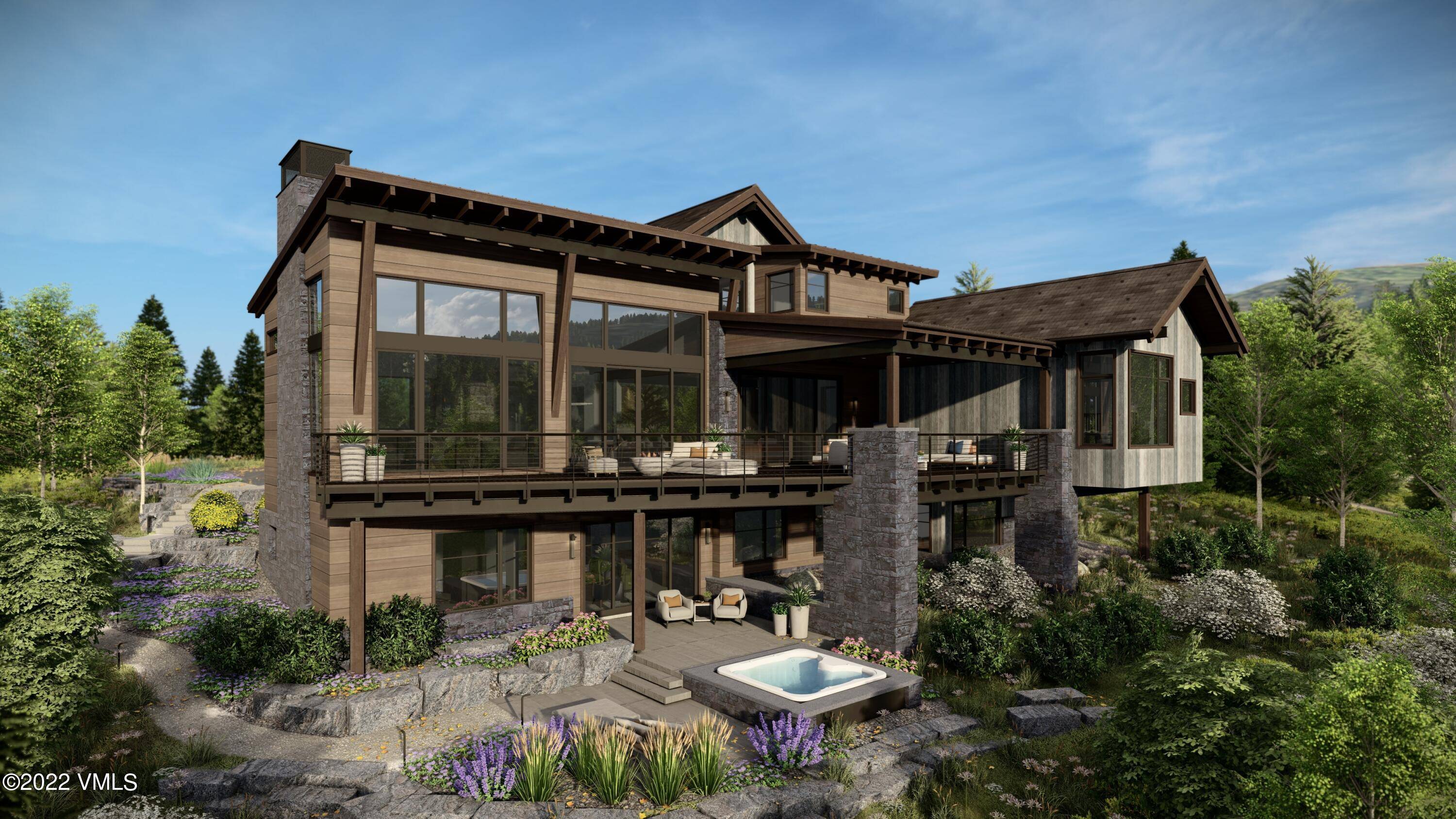 Currently under construction with anticipated completion for April May 2024, this custom 5 bedroom office single family home is located within the gated Ranch at Cordillera community, offering owners access ...