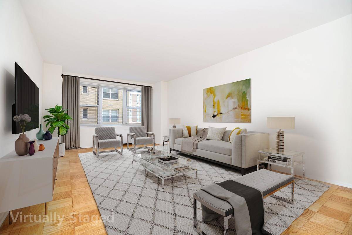 NEW ON MARKET ! Lovely, quiet, spacious one bedroom in a full service, doorman elevator building centrally located Gramercy Park Kips Bay.
