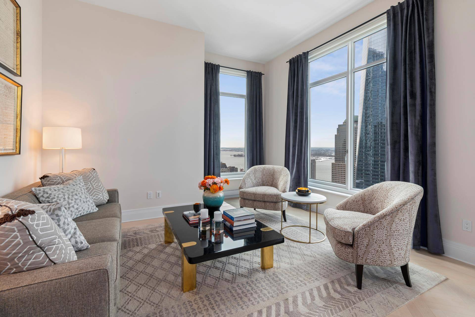 The apartment is available furnished and unfurnishedWelcome to one of the most desirable apartments at 30 Park Place.