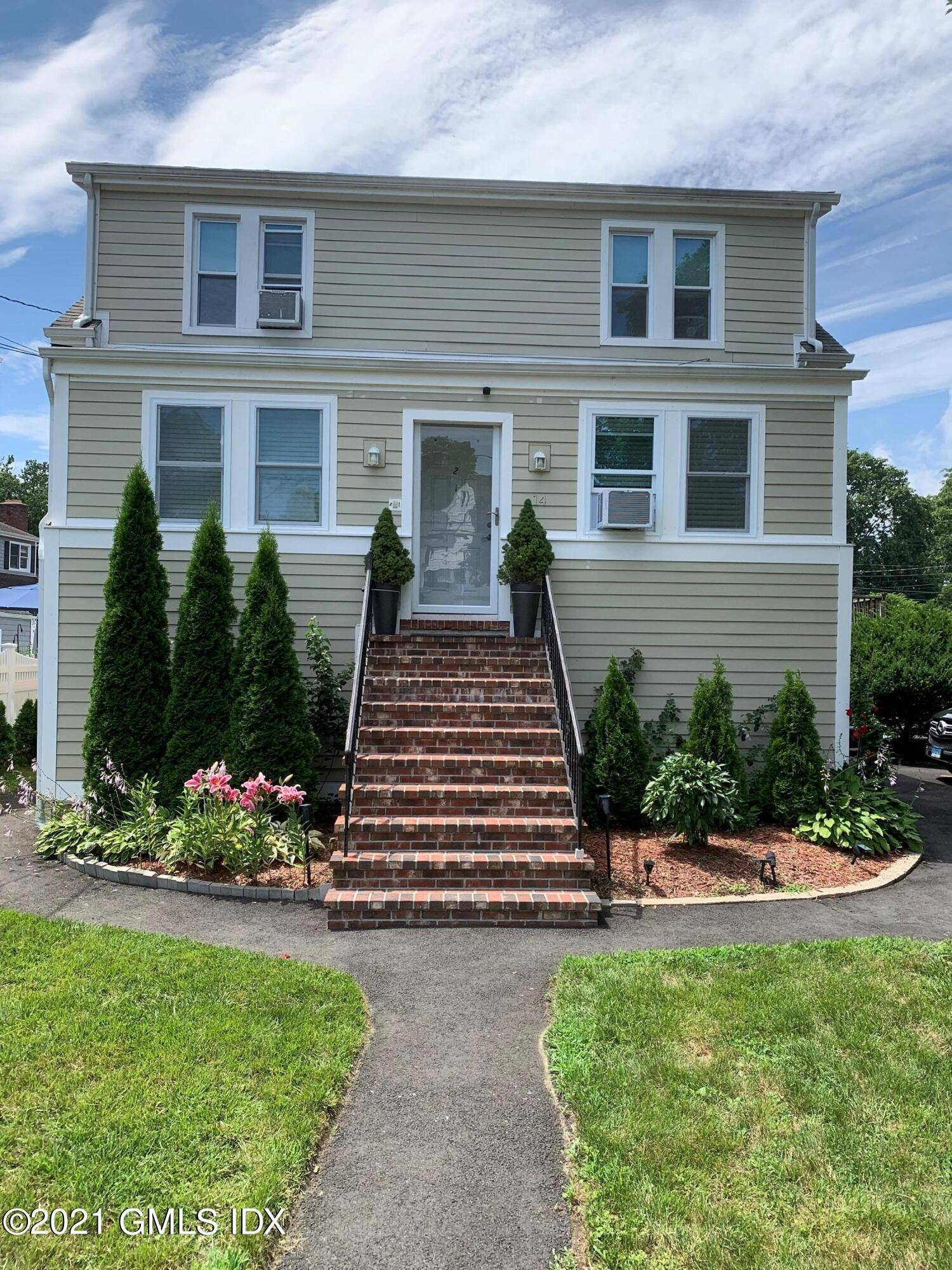 Bright and sunny, updated two bedroom, one bath, kitchen living room, open concept, in the heart of Cos Cob.