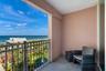 The guest suite balcony creates a peaceful escape where mornings begin slower and evenings feel a little more relaxed.