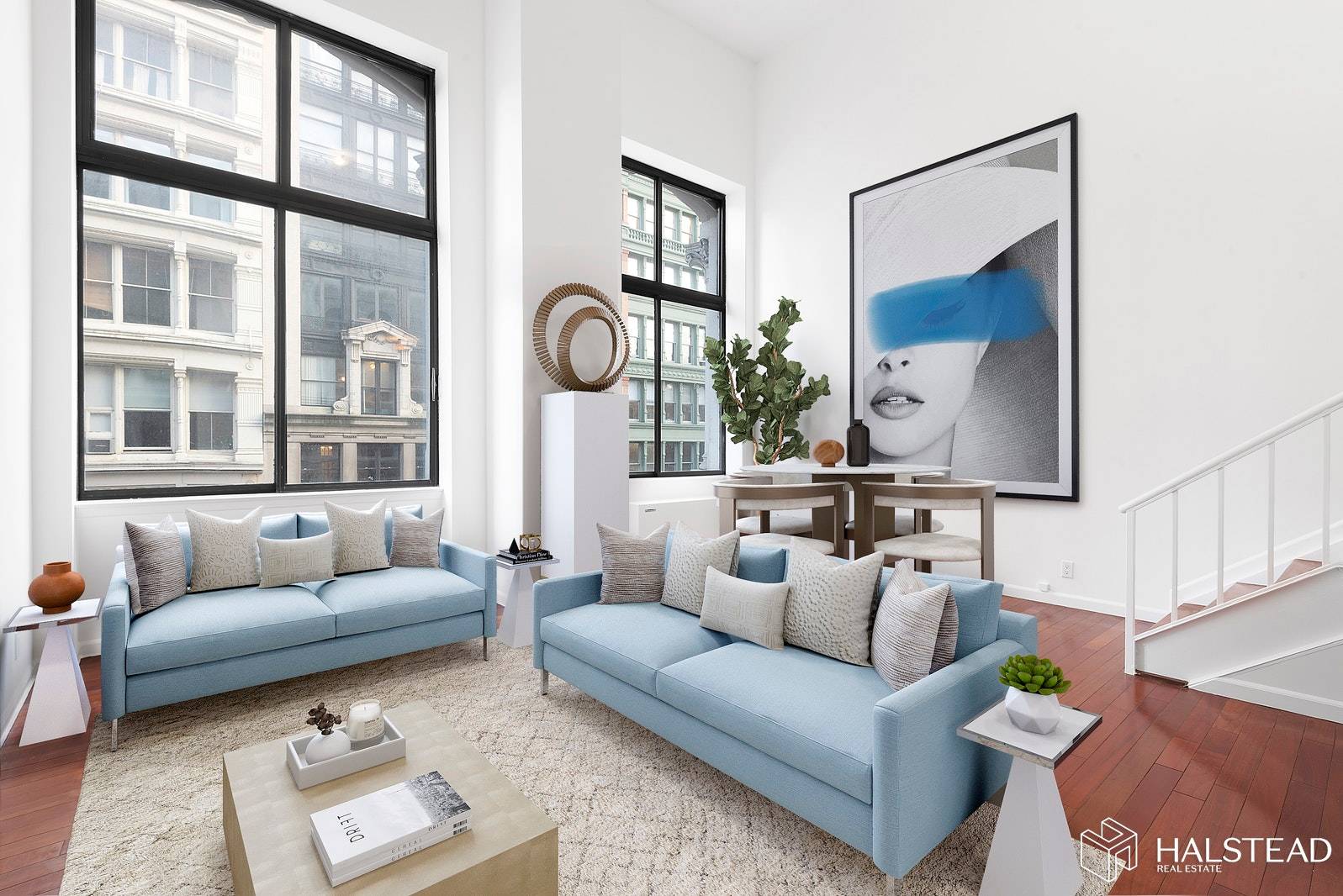 Set within a beautiful pre war building in the heart of NoHo, Apt 529 at 77 Bleecker is a gracious one bedroom duplex featuring soaring 17 foot ceilings and gorgeous ...