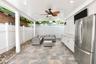 outdoor kitchen