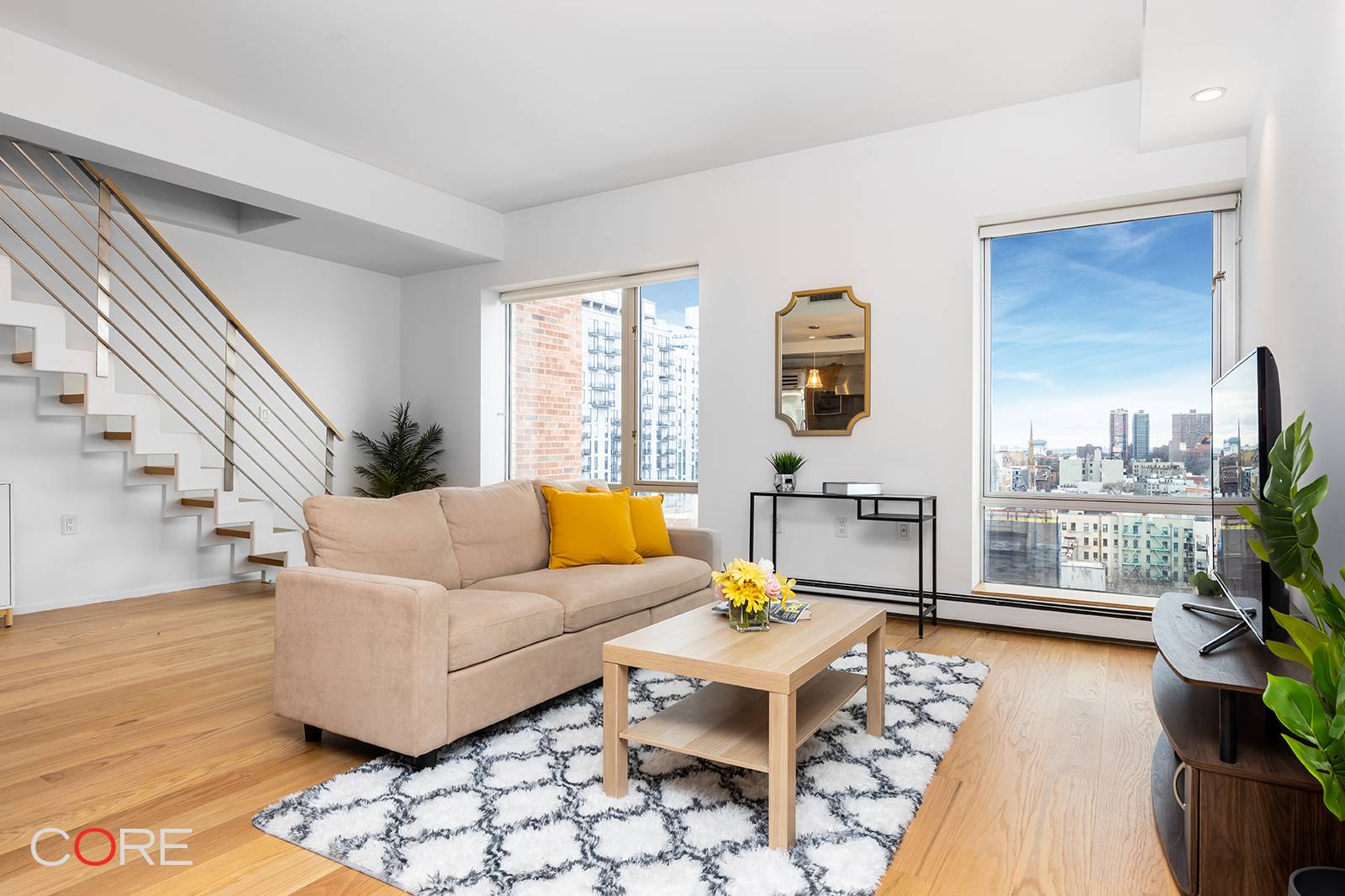 With over 2, 900 square feet of interior and private outdoor space, this three bedroom, two and a half bath penthouse home is your fully equipped urban retreat with its ...