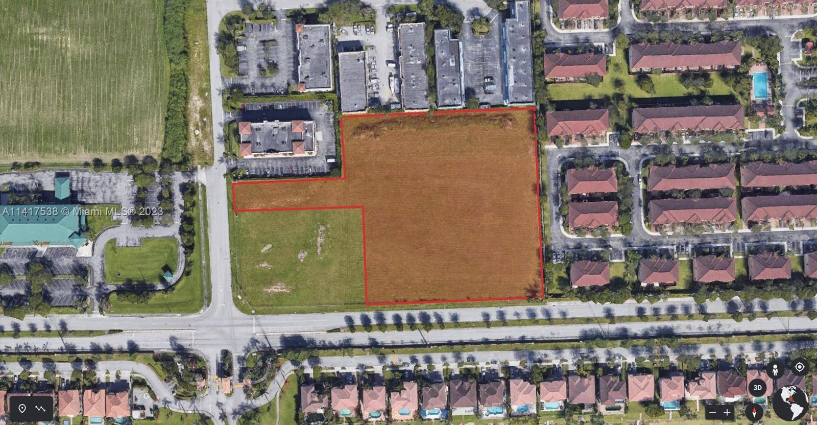 Centrally located 3. 7 Acre vacant parcel in Three Lakes SW 132 AVE 136 ST.