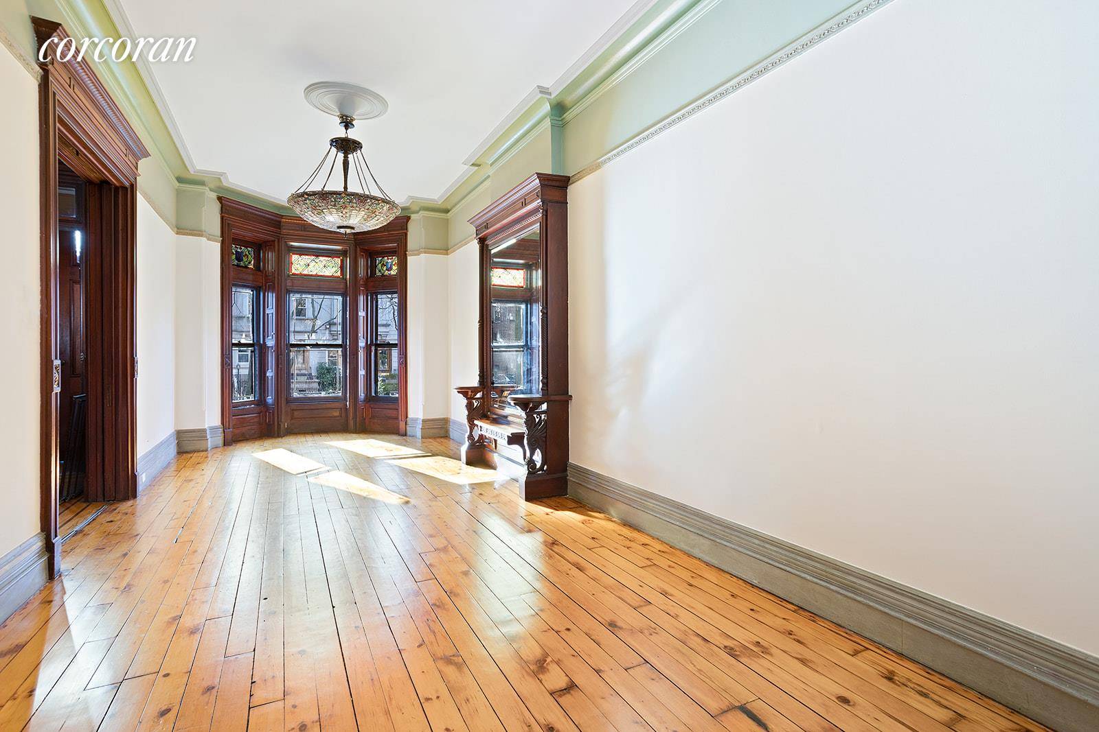 555 Third Street A Upper Triplex Now Available for Rent Sunlight streams through the top three floors of this grand Third Street townhouse between 7th and 8th Avenues in Park ...