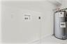 Main level laundry hookups for each unit
