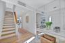 Foyer featuring recessed lighting, hard wood floors, and stairs to second floor sleeping area
