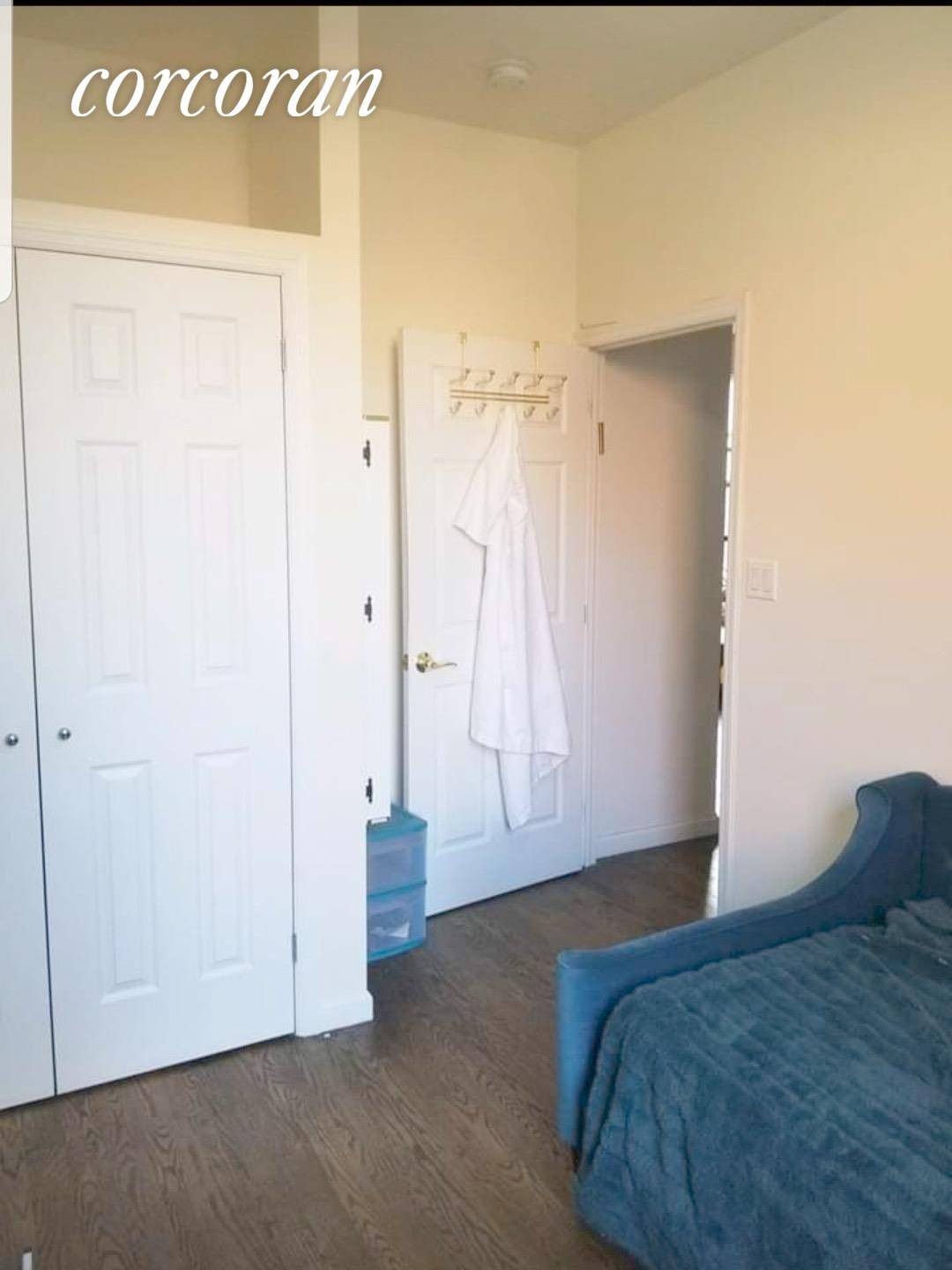 Newly renovated four bedroom, two bathroom home in elevator laundry building.