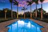 Solar heated & salt chlorinated fenced pool