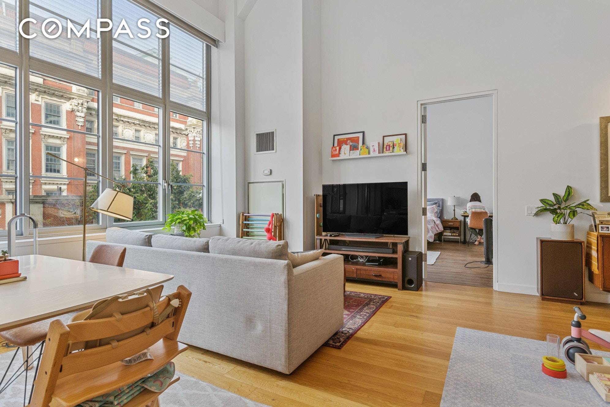 Very bright 1 bedroom 2 bathroom home office flexible 2 bedroom loft, located in the most desirable Arris Lofts in Long Island City, facing west and the beautiful 1886 landmarked ...