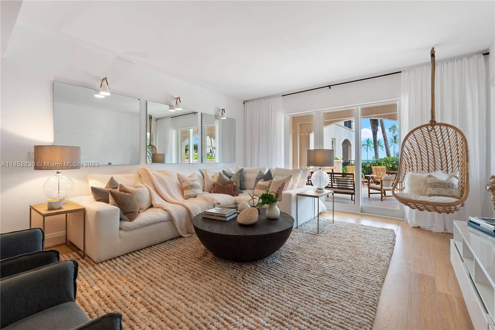 Fully Remodeled oasis within the heart of Fisher Island.