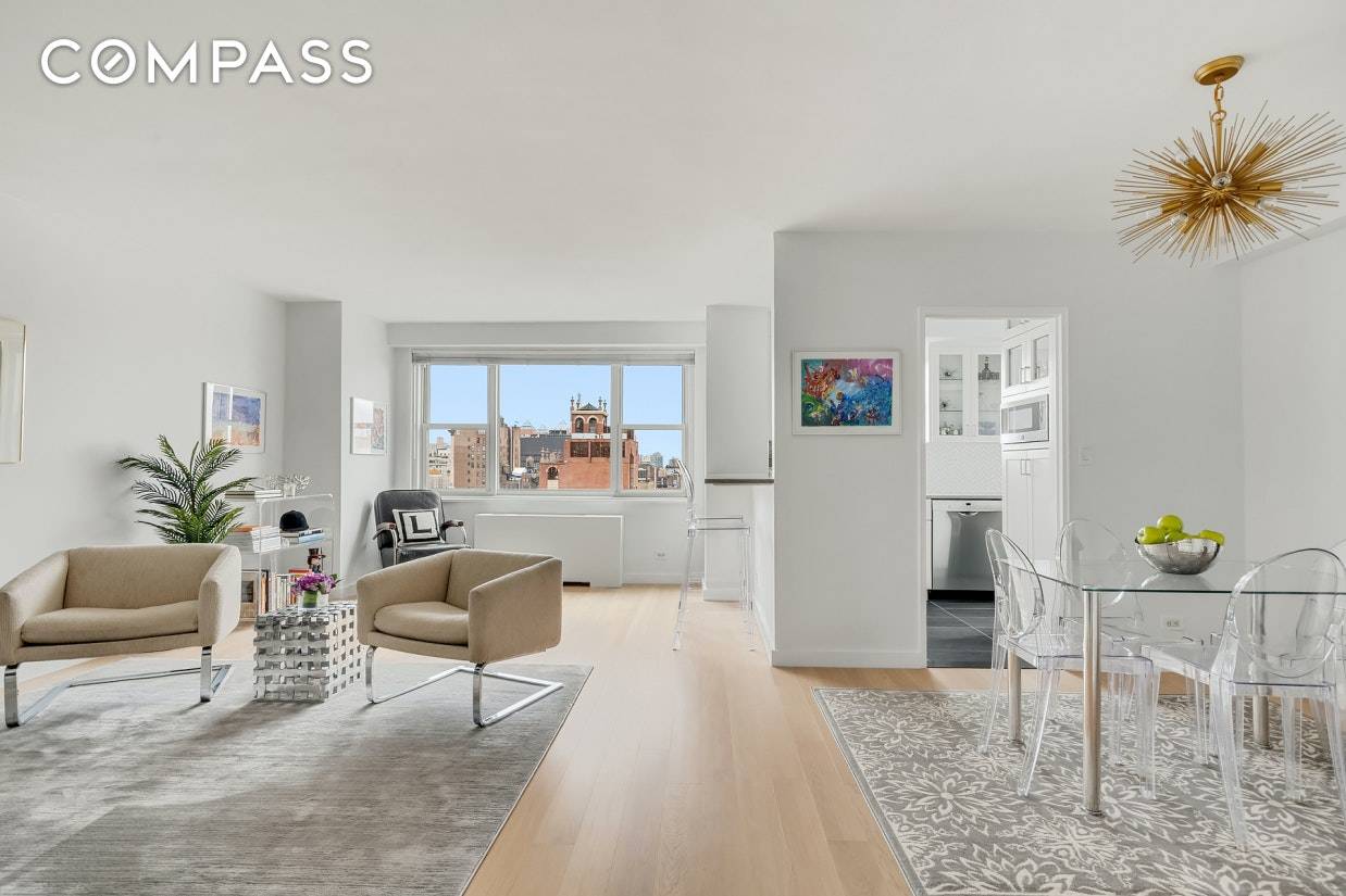 Welcome to the serene, sunlight filled home of your dreams with iconic NYC views in one of Greenwich Village's best cooperatives !