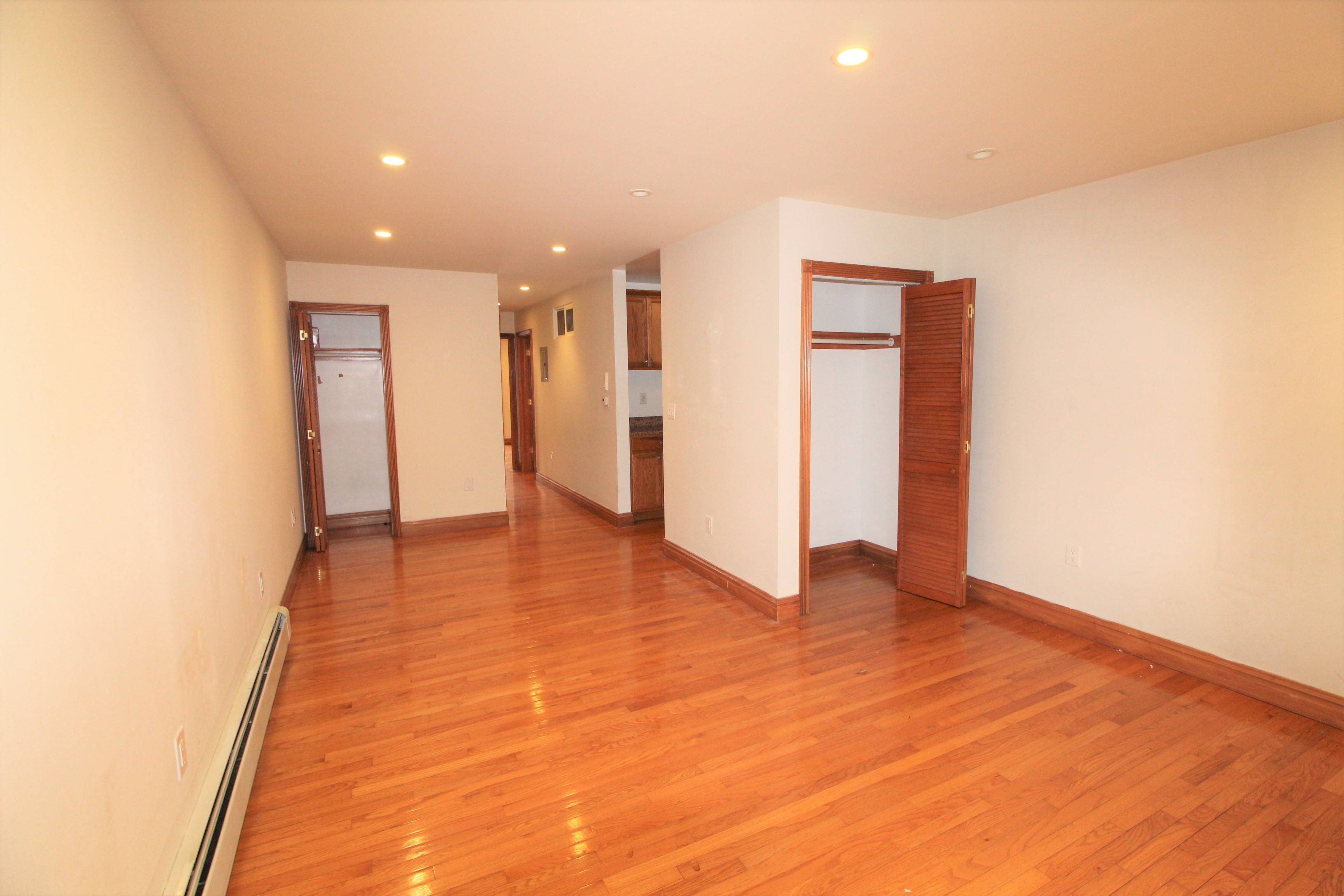 This spacious 1. 5 bedroom in Gowanus is located on 16th street between 4th and 3rd Ave.