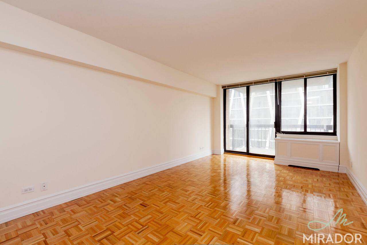 Gorgeous new renovated studio apartment with balcony and washer dryer now available.