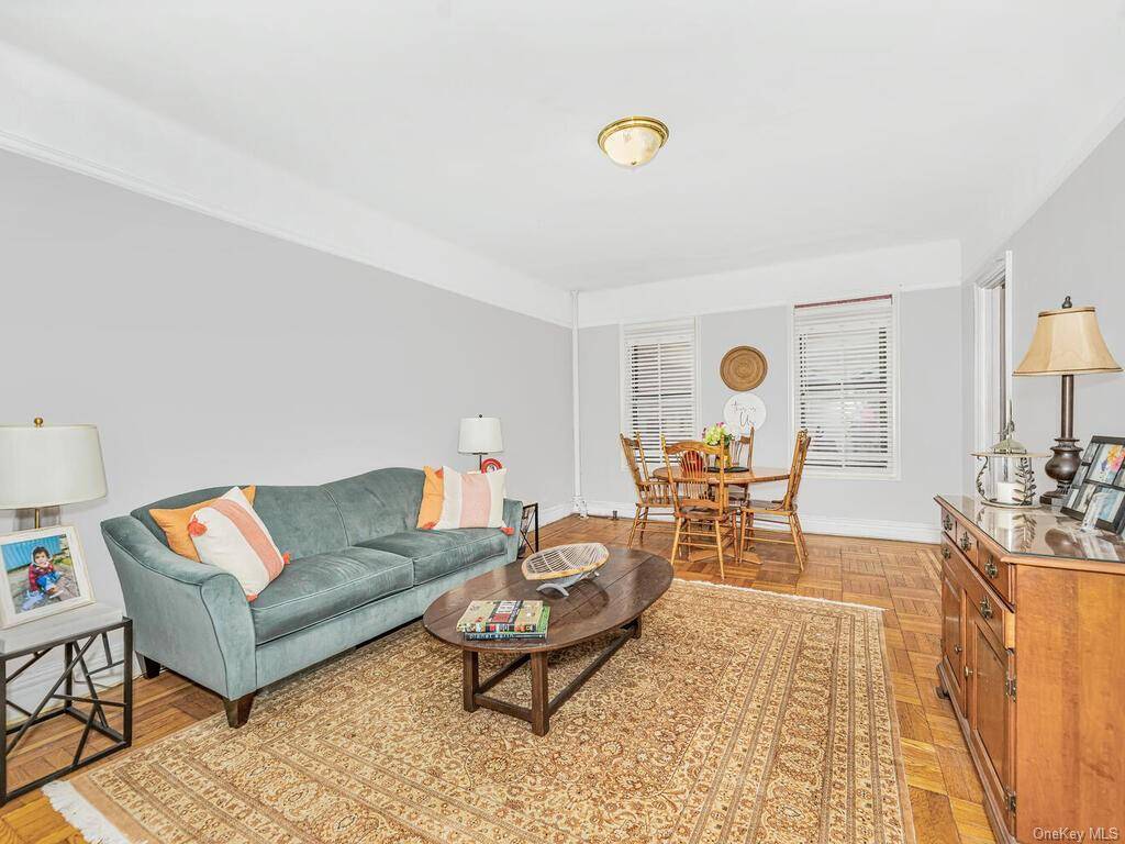 This expansive pre war coop unit in the heart of the Norwood.